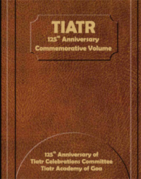 Tiatr 125th Anniversary Commemorative Volume